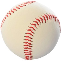Мяч бейсбольный 9" (белый) E33529