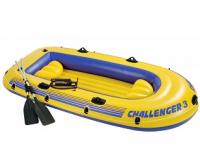 Надувная лодка Intex 68370 Challenger 3 Set (до 300кг) 295х137х43см 