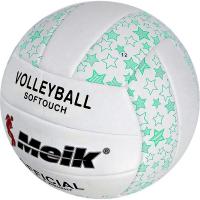 Мяч волейбольный "Meik-2898" (зеленый) PU 2.5, 270 гр, машинная сшивка R18039-3
